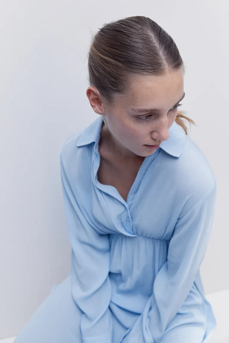

Мама платье для беременных/кормящих до и после H&M, синий