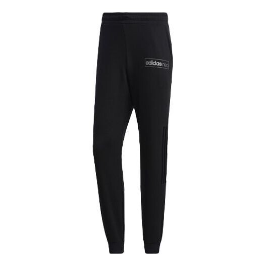 

Спортивные штаны adidas neo M Fav Dec Tp z z Knit logo Sports Pants Black, черный