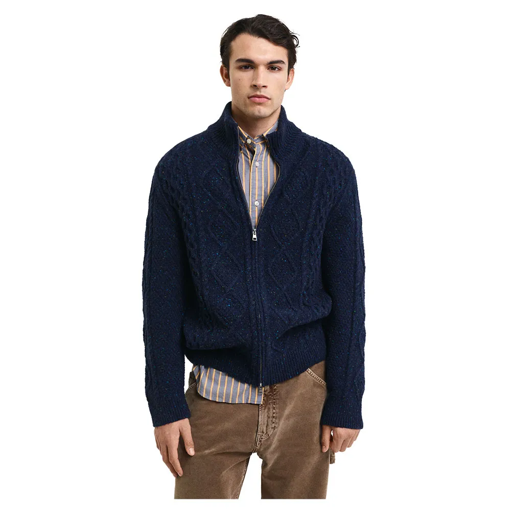 

Свитер Gant 8040201 full zip, синий