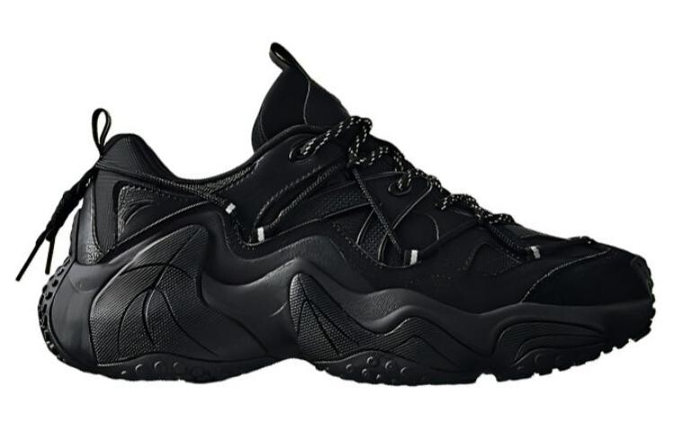 Кроссовки ANTA Chunky Sneakers Men Low-top Black, черный — фото 2