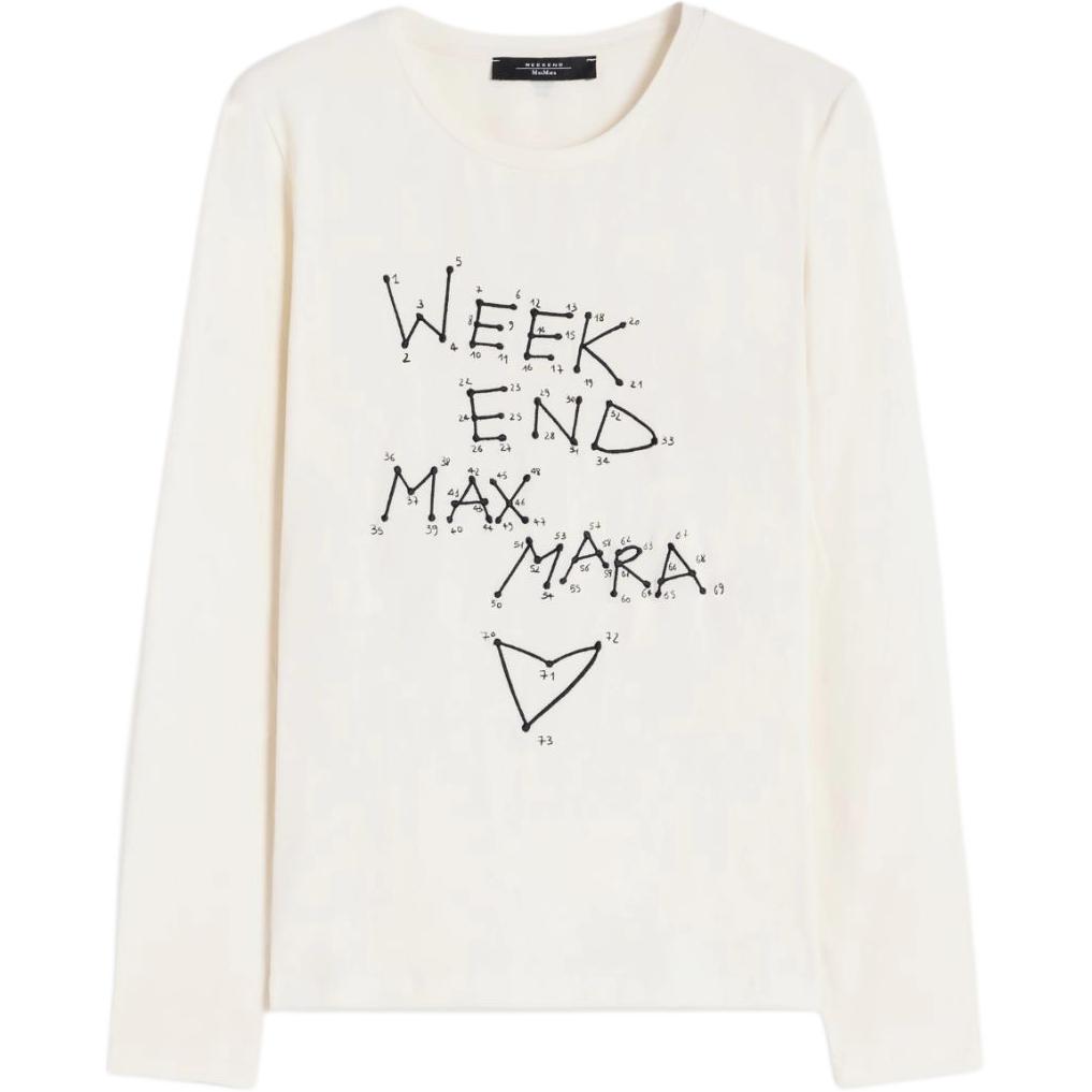 

Женская футболка с рукавами реглан Weekend Maxmara, бежевый