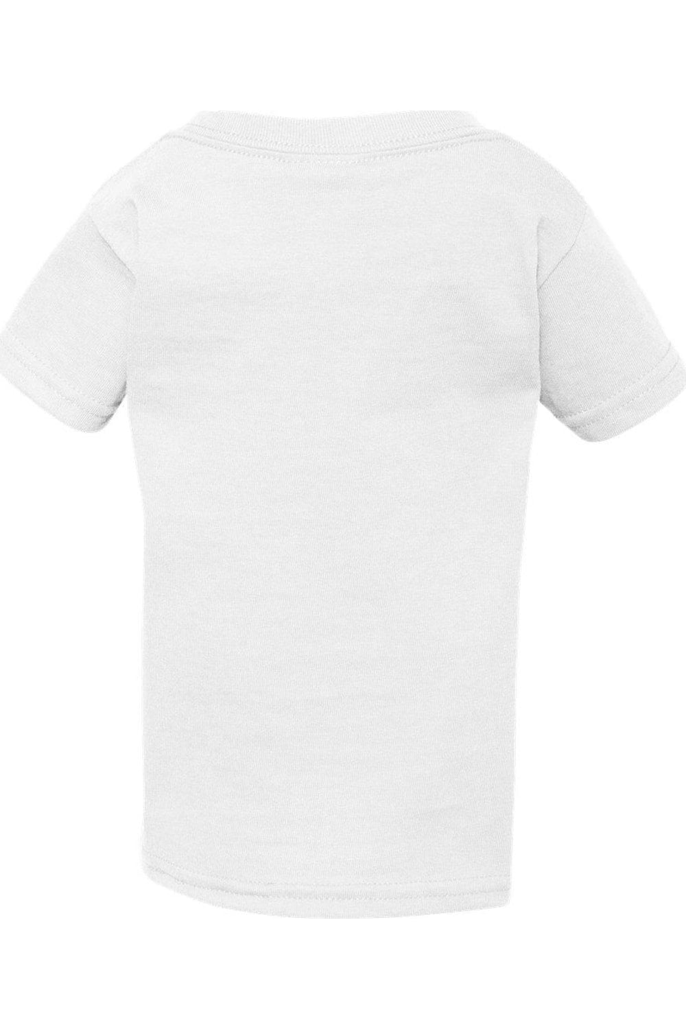 Gildan Heavy Cotton Футболка для малышей, белый — фото 2