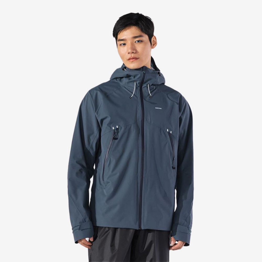 

Мужская водонепроницаемая горная куртка Quechua MH500 синяя