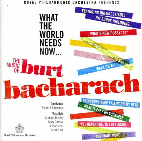 

CD диск Bacharach / Carewe / Bickley / Lark / Balcombe: What the World Needs Now: Music of Bacharach