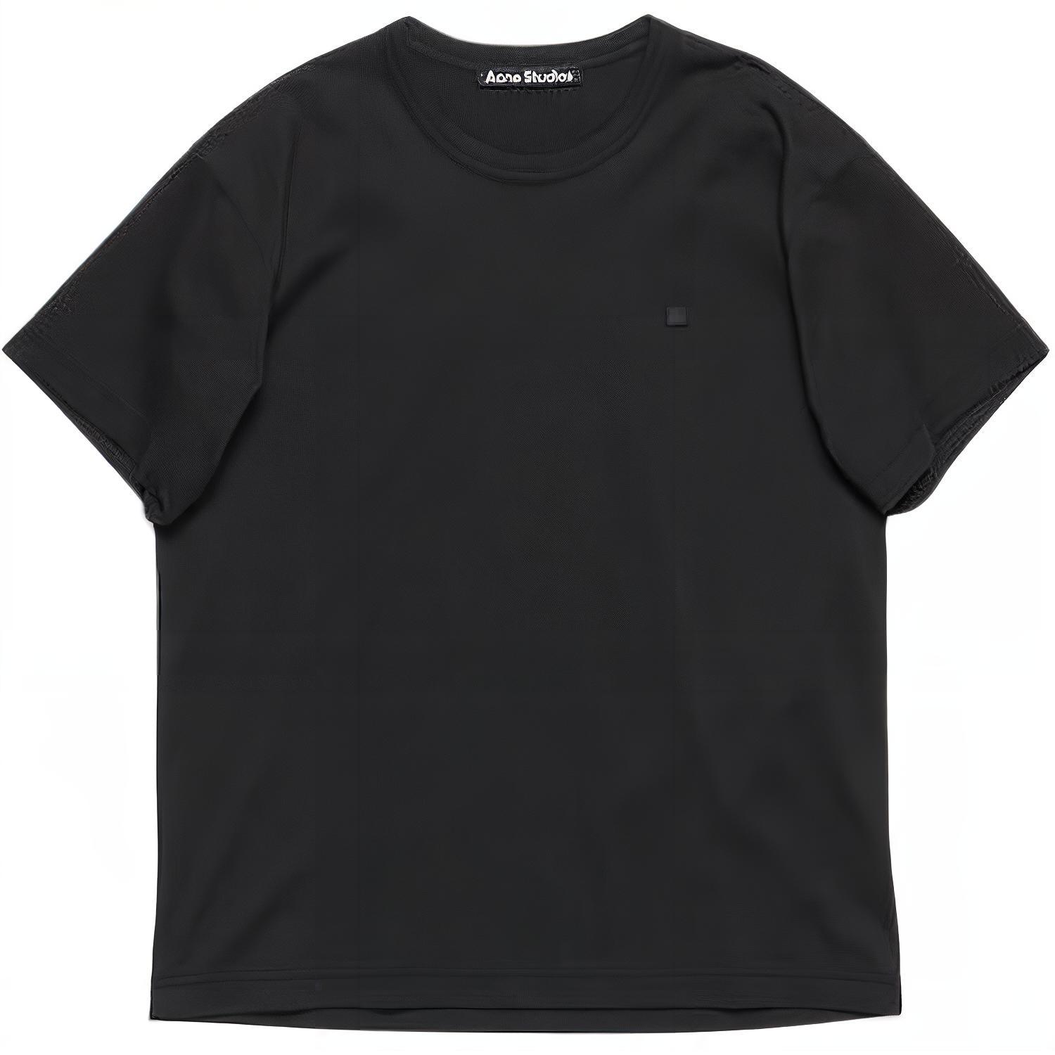 

Футболка унисекс черная Acne Studios