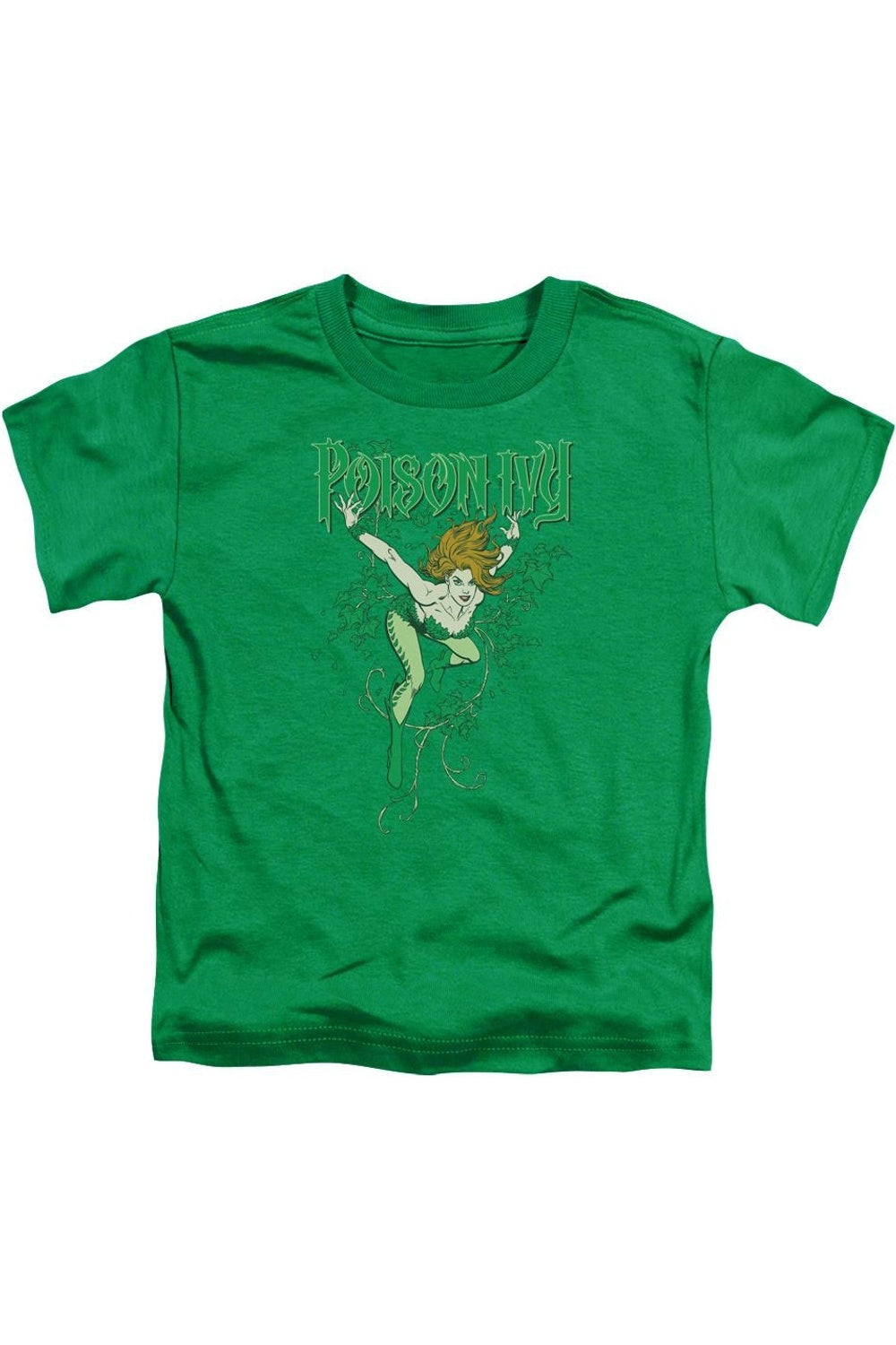 

Футболка с коротким рукавом DC Comics Poison Ivy для малышей Gildan, зеленый