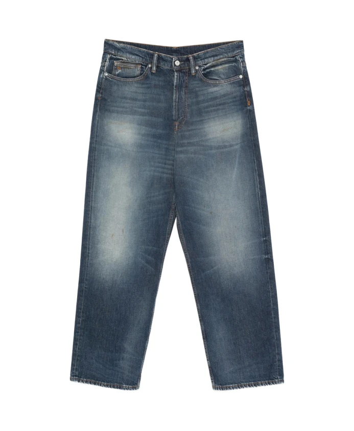 

Выцветшие джинсы синего цвета Nine In The Morning, синий