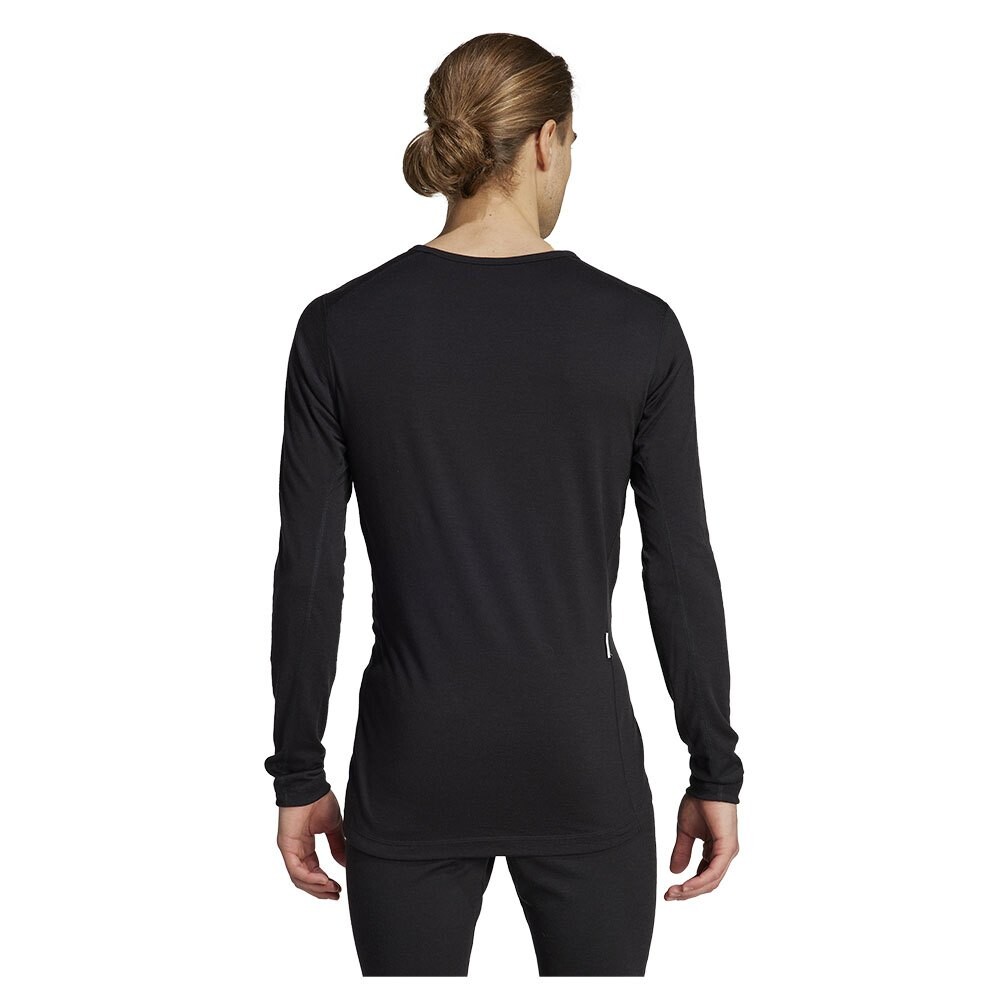 Футболка с длинным рукавом adidas Xperior Merino 200 Baselayer, черный — фото 2