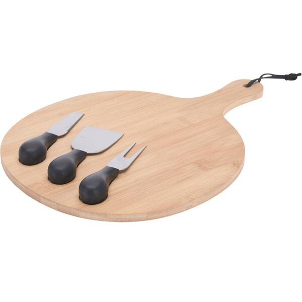 

Бамбуковая сервировочная доска для сыра Excellent Houseware, коричневый