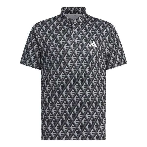 

Рубашка поло aeroready aop polo shirt asia sizing Adidas, серый