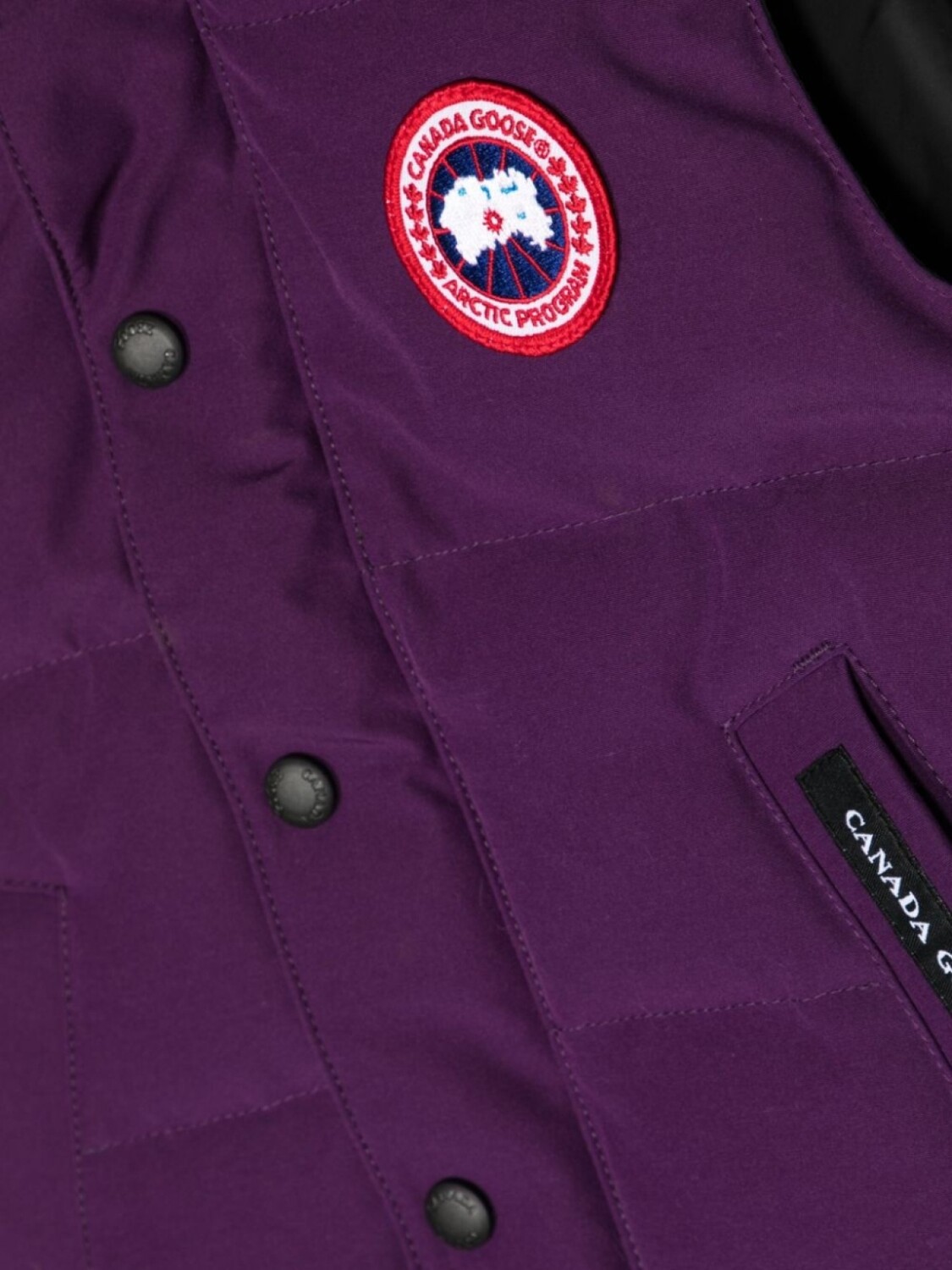 Жилет Canada Goose Kids Vanier, фиолетовый — фото 3