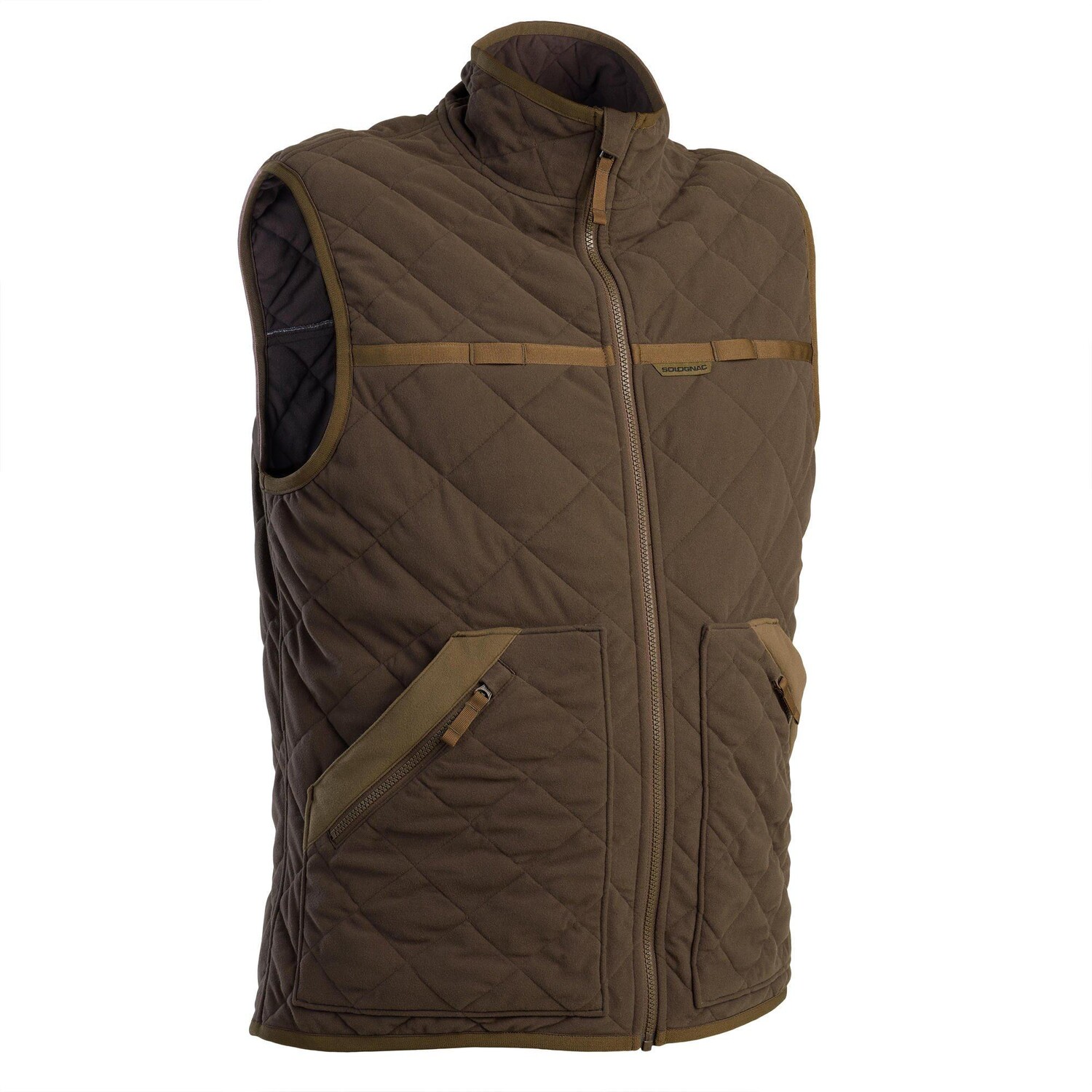 

Утепленный жилет Decathlon Country Sport Silent 500 Solognac, серый