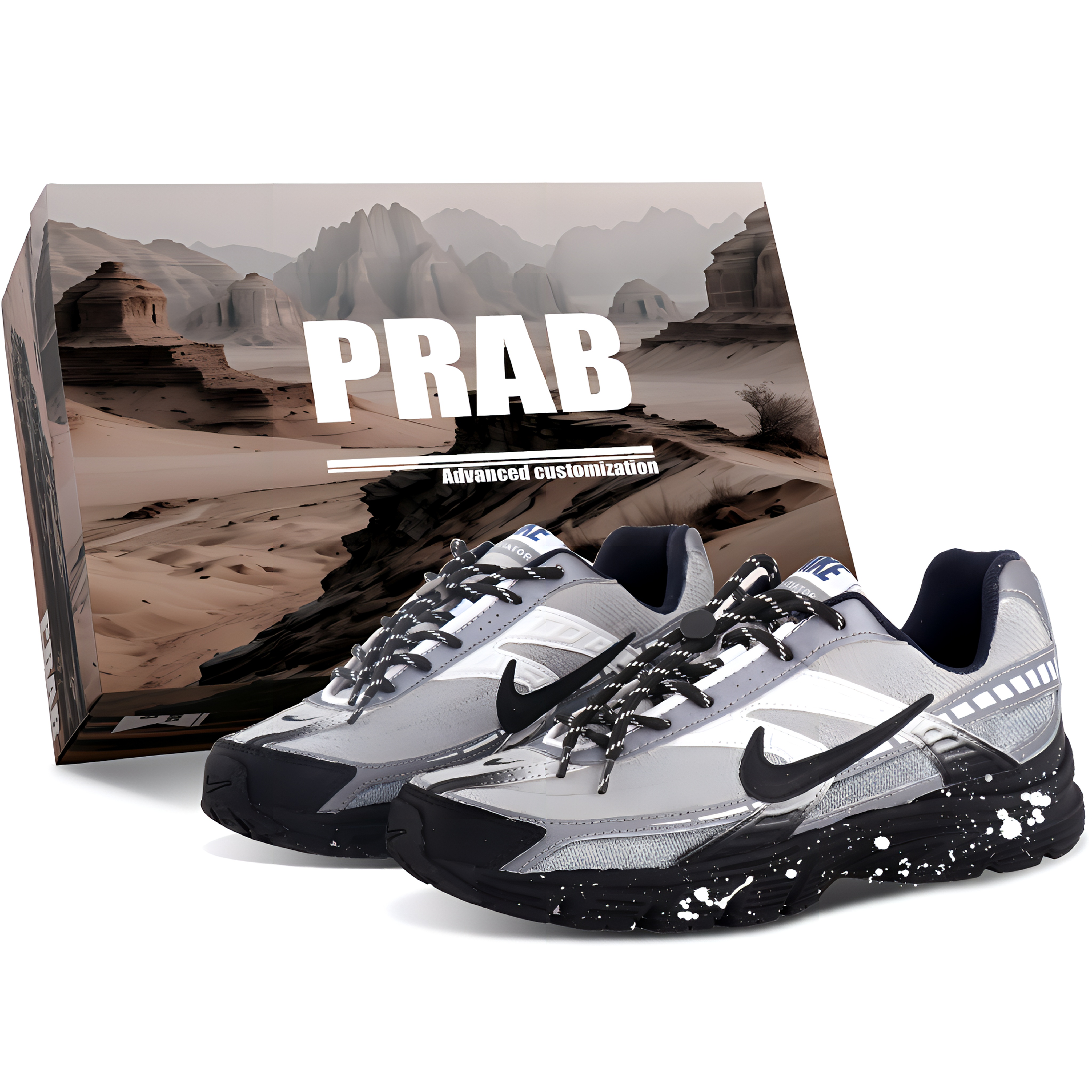 

Кроссовки Initiator Low Top мужские, цвет Galaxy Gray Nike, Galaxy Gray (Box)