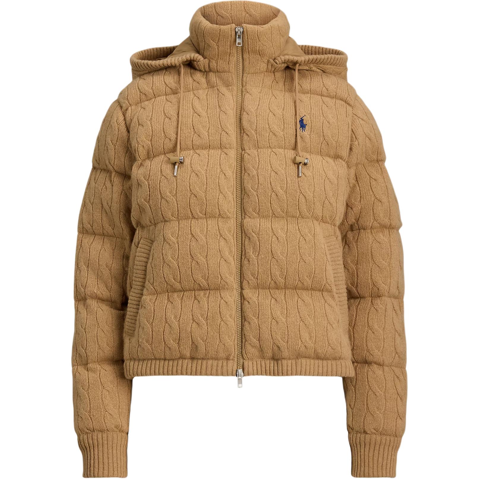 

Polo Ralph Lauren Квилтованная куртка из кабельной вязки