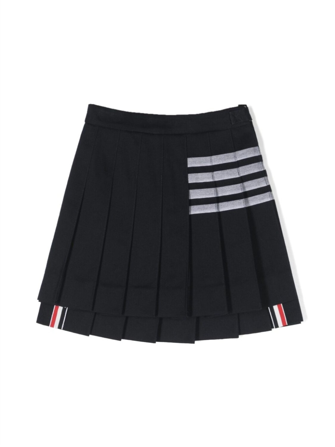 

Thom Browne полосатая юбка со складками, синий