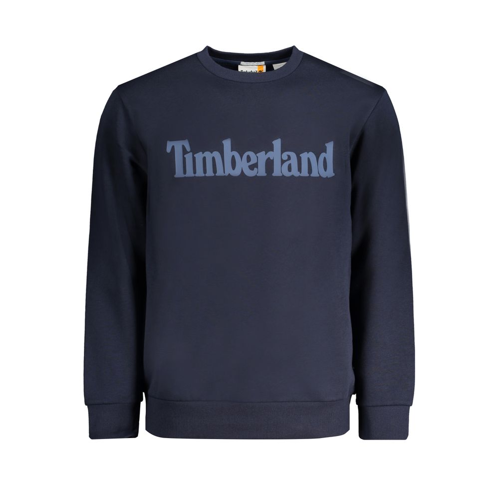 

Синий хлопковый свитер Timberland