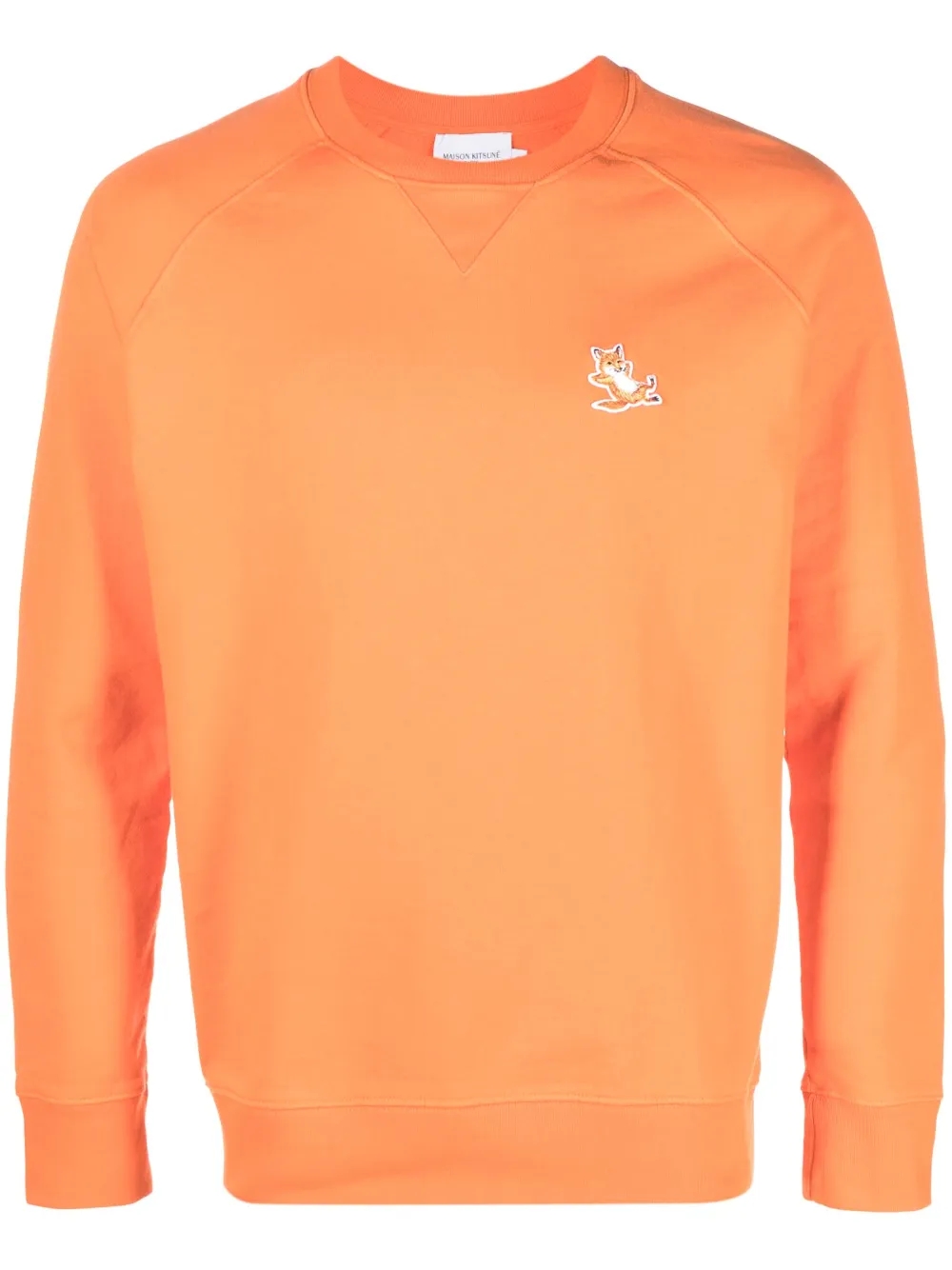 

Толстовка с нашивкой Chillax Fox Maison Kitsuné, оранжевый