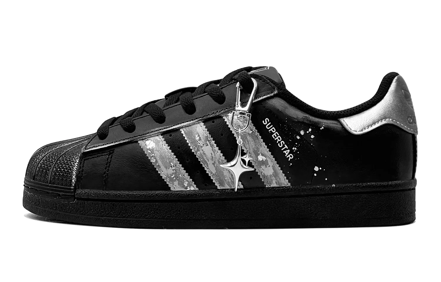 Кроссовки для скейтбординга Superstar 2 Low top Kids, серый silver, unisex Adidas Originals, Gray — фото 3