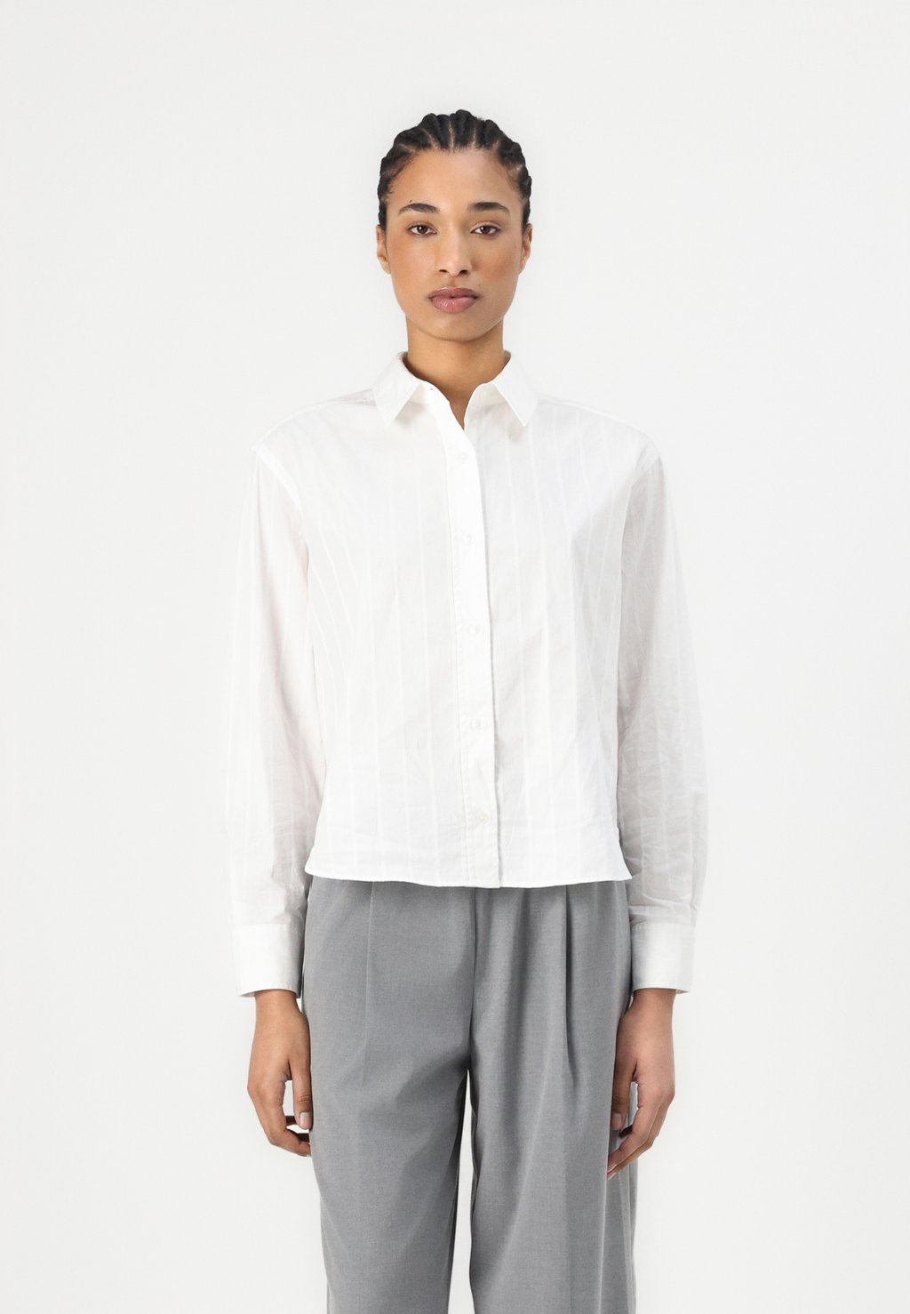 

Блузка на пуговицах ATRANI SHIRT Samsøe Samsøe, белый