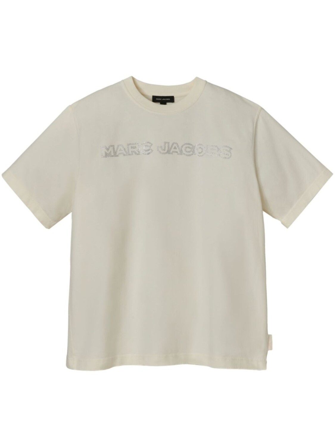 

Marc Jacobs футболка с кристаллами, нейтральный цвет