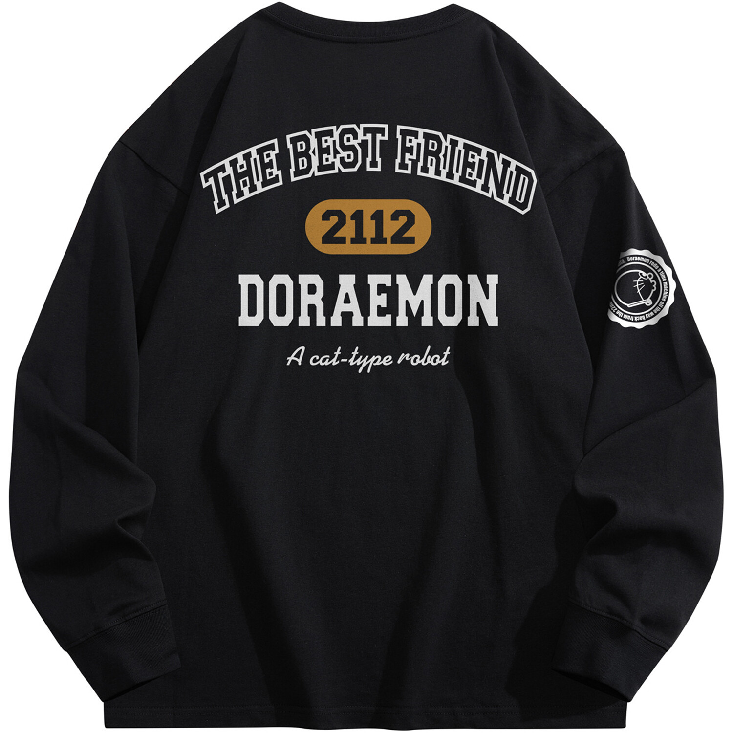 

Футболка унисекс Doraemon, Пыльный зеленый