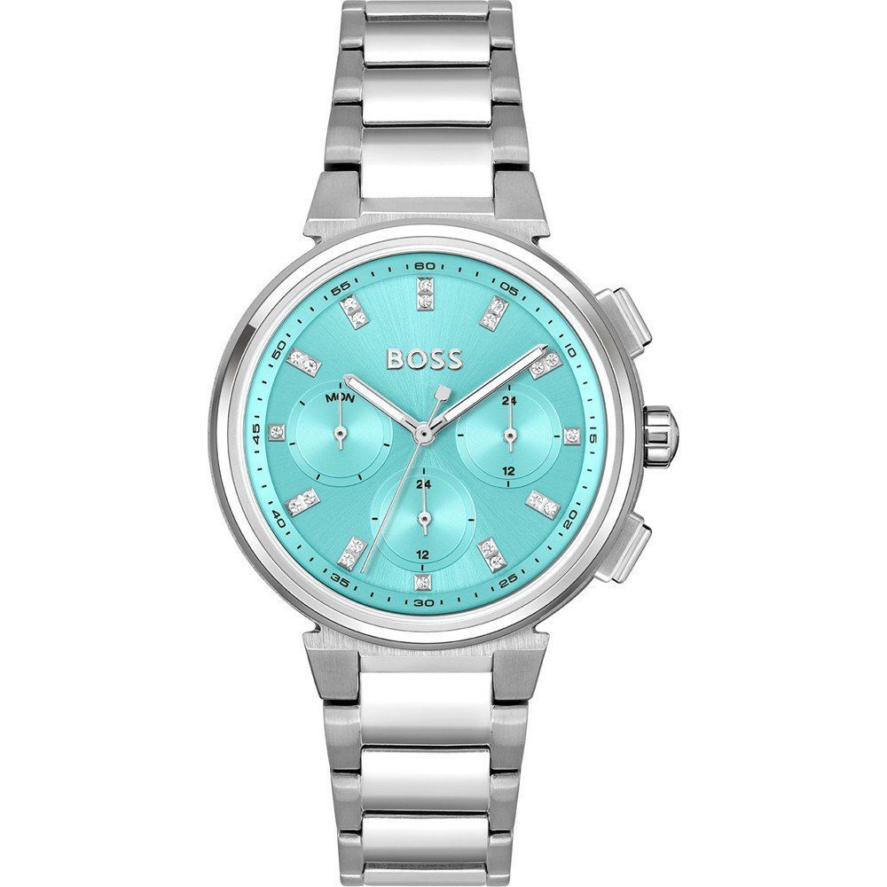 

Серебряные часы из нержавеющей стали Hugo Boss