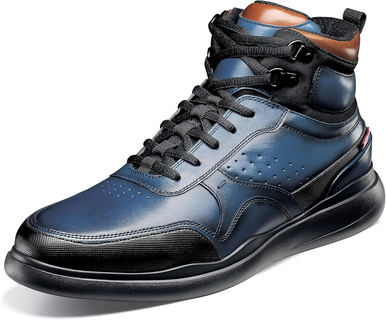 Мужские модные ботинки-кроссовки на шнуровке Stacy Adams Mayson Mid Lace Up, Blue