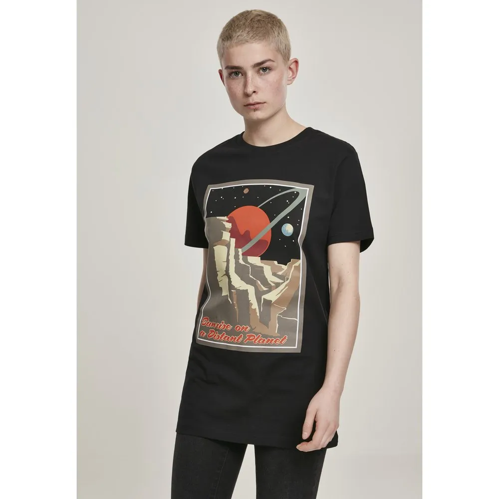 

Футболка с коротким рукавом Mister Tee Ditant Planet, черный