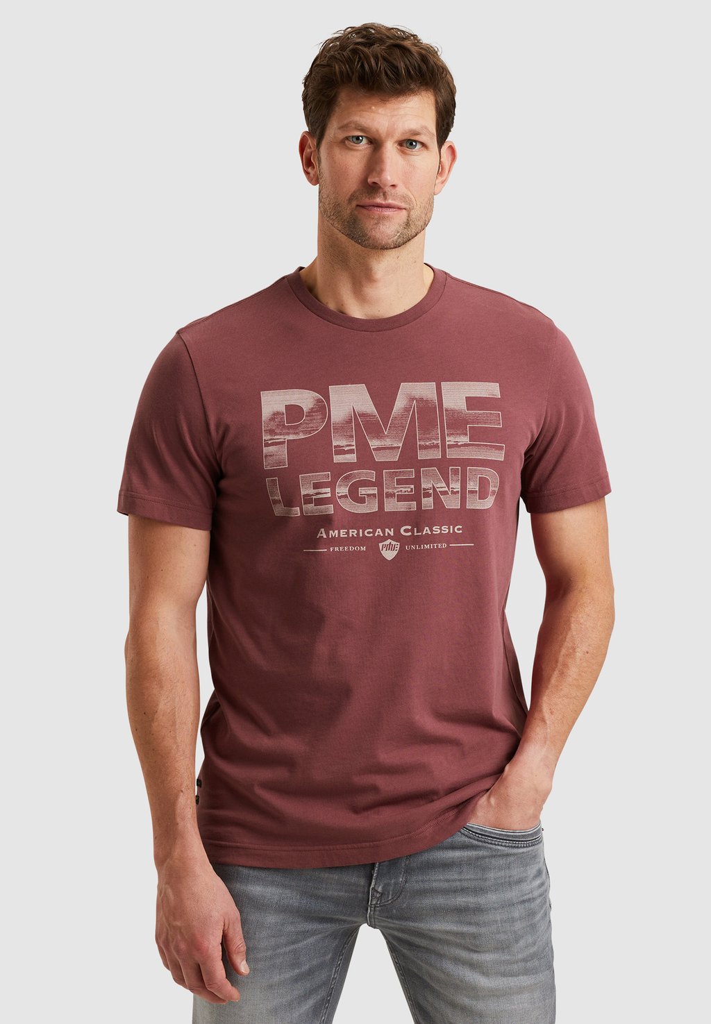 

Футболка с принтом ARTWORK PME Legend, розовый