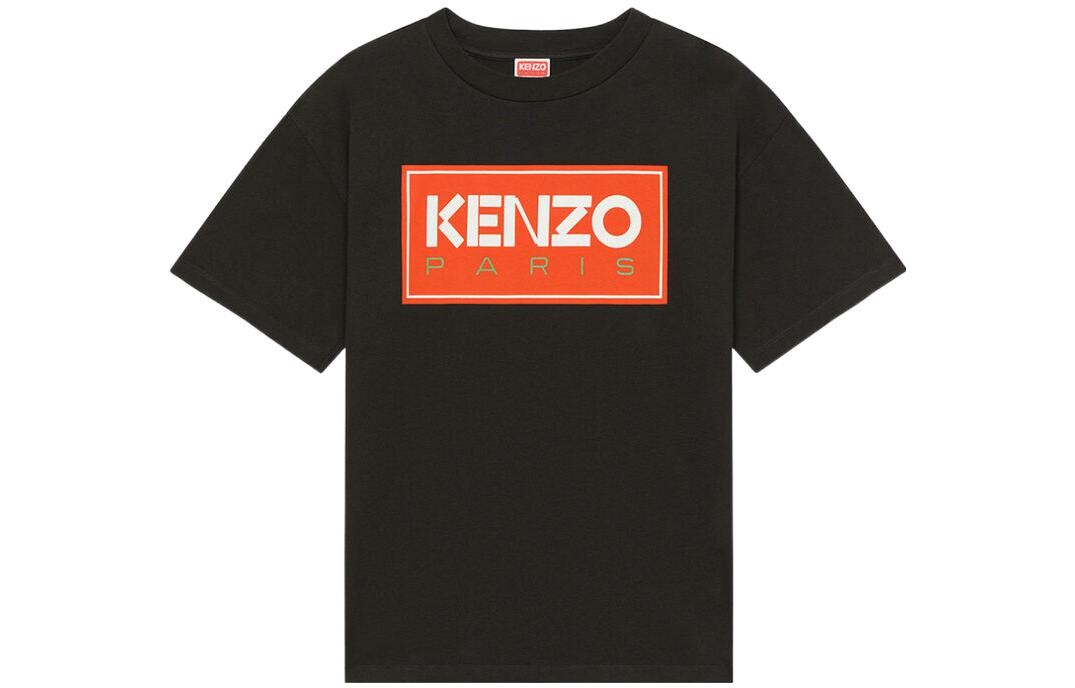 

Футболка Kenzo с логотипом, черный / красный