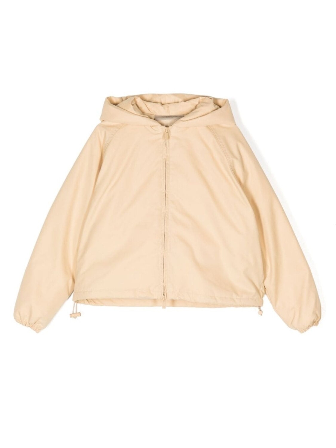 

Куртка FEAR OF GOD ESSENTIALS KIDS Fullzip с логотипом, бежевый