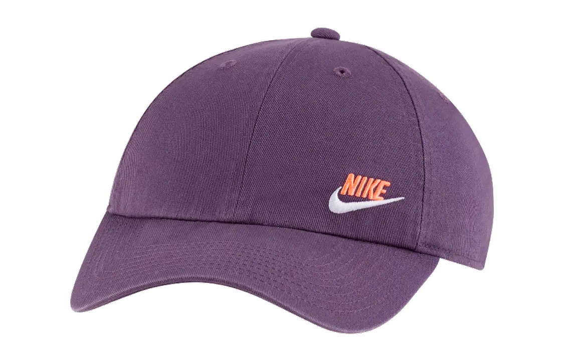 

Nike Хлопковая бейсболка металлик женская фиолетовая, Purple