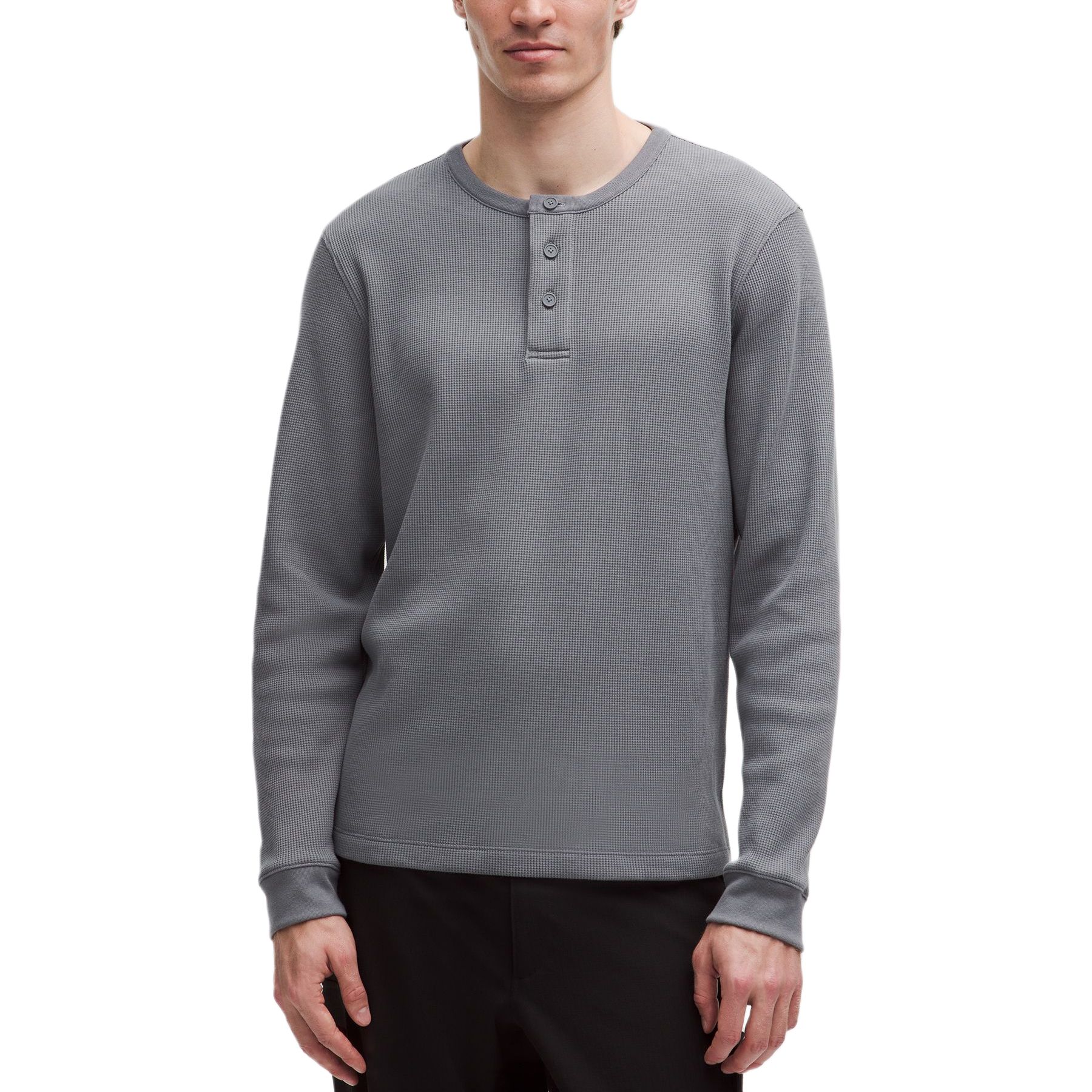 

Футболка мужская Crew Neck Moderate Lululemon, sun серый/sogy