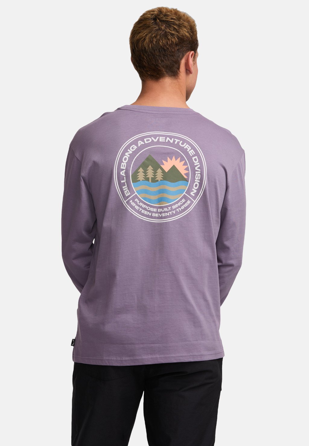 

Топ с длинными рукавами ROCKIES Billabong, фиолетовый