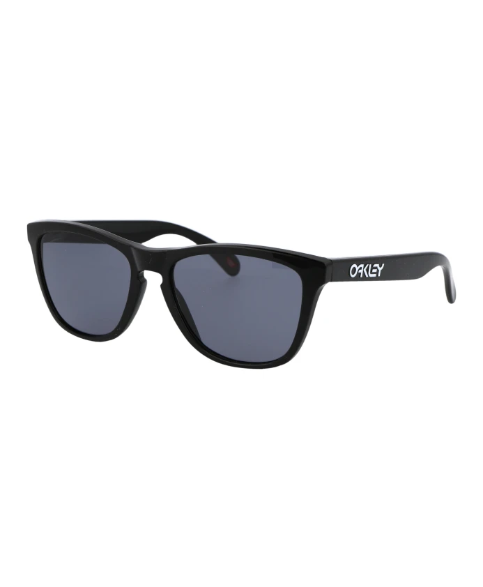 

Солнцезащитные очки из лягушачьей кожи Oakley, черный