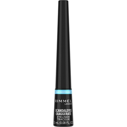 

Жидкая подводка для глаз Exaggerate, черная, 2,5 мл, Rimmel