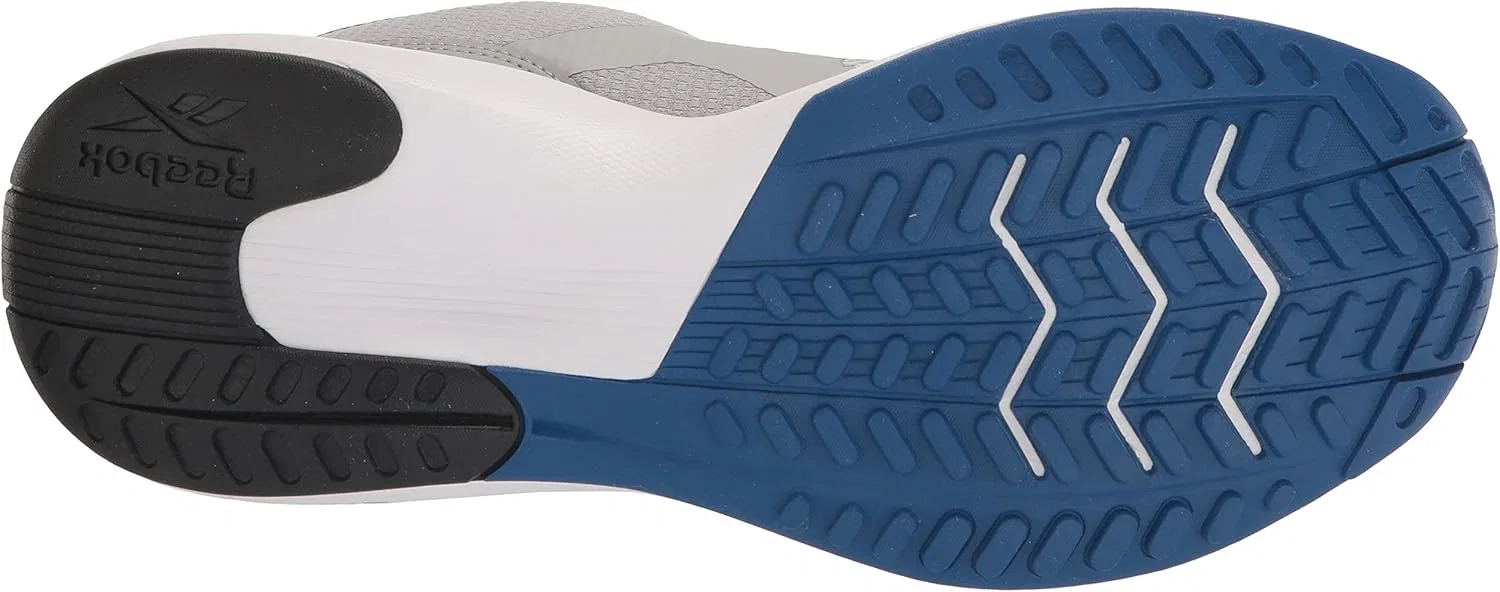 Мужские беговые кроссовки Reebok Endless Road 3.0, Pure Grey Black Vector Blue — фото 4