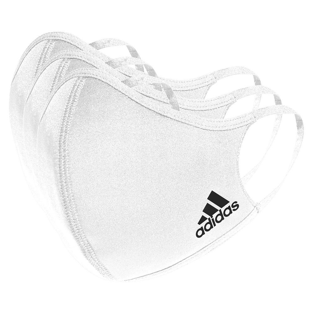 

Маска adidas Sportswear Logo 3 Units, белый