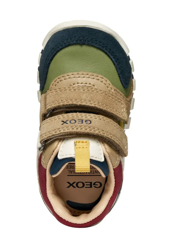 Низкие кроссовки iupidoo Geox, Navy Pistachio — фото 3