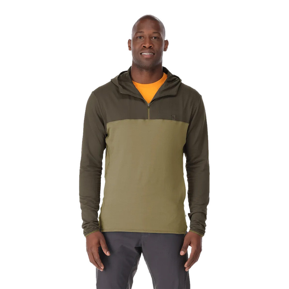 

Спортивный топ Rab Dihedral Hooded, зеленый