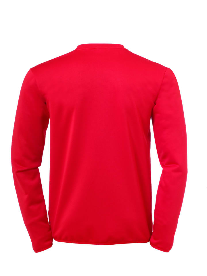 Uhlsport Тренировочная футболка с длинными рукавами ESSENTIAL в красно-белом цвете — фото 2