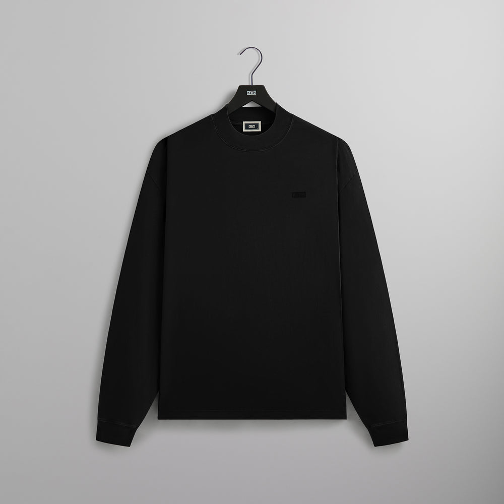 

Футболка Kith Mock Neck LAX Tee, черный