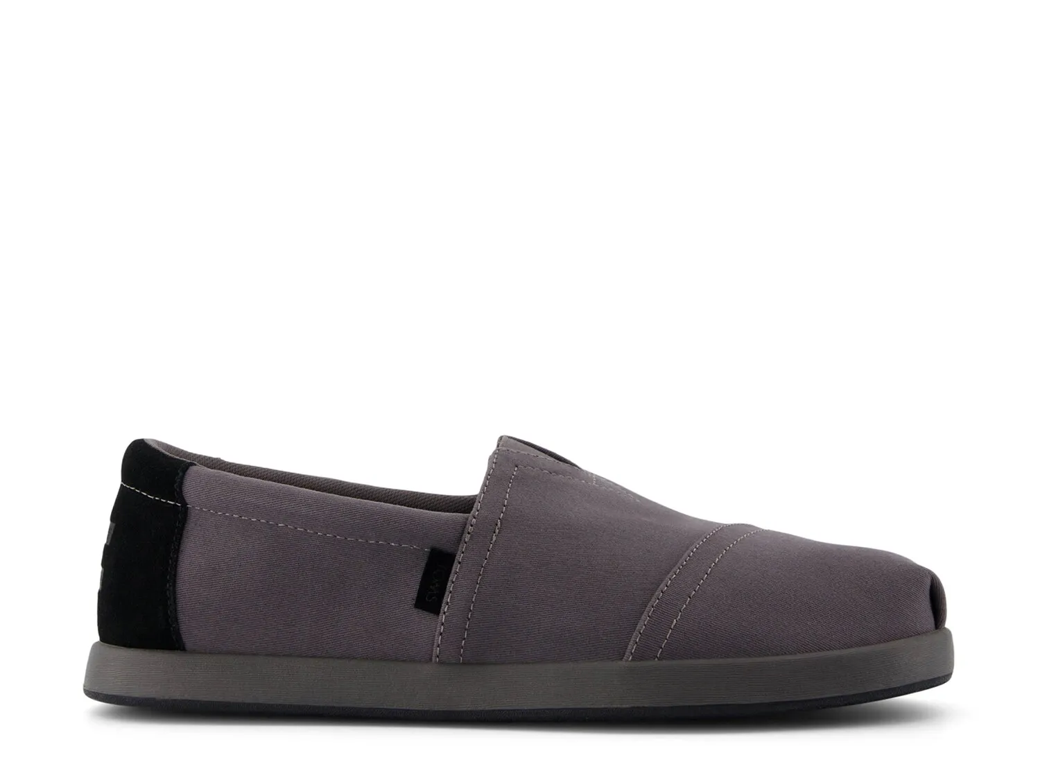 

Слипоны Alpargata Slip-On Toms, темно-серый/черный