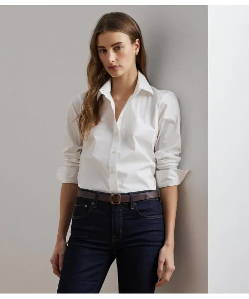 

Рубашка Jamelko Regular fit Lauren Ralph Lauren, белый
