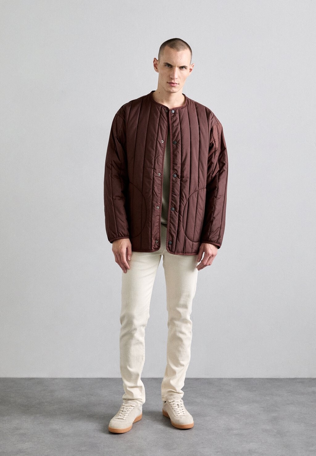 

Легкая куртка KHAZA QUILTED J.LINDEBERG, темно-коричневый