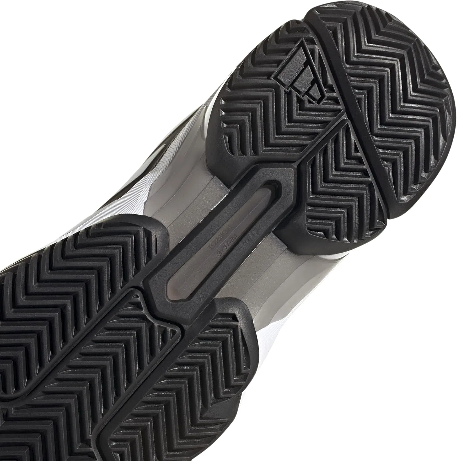 Мужские теннисные кроссовки Adidas Courtjam Control 3, Core Black Ftwr White Grey Four — фото 4