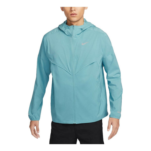 

Куртка windrunner repel беговая куртка азия размеры Nike, синий