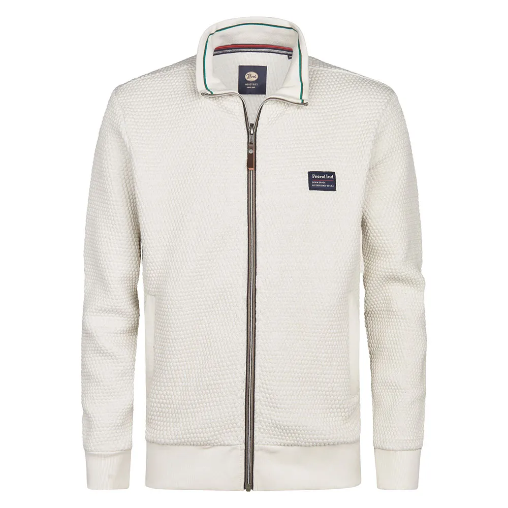 

Толстовка Petrol Industries M-3050-SWC343 full zip, белый