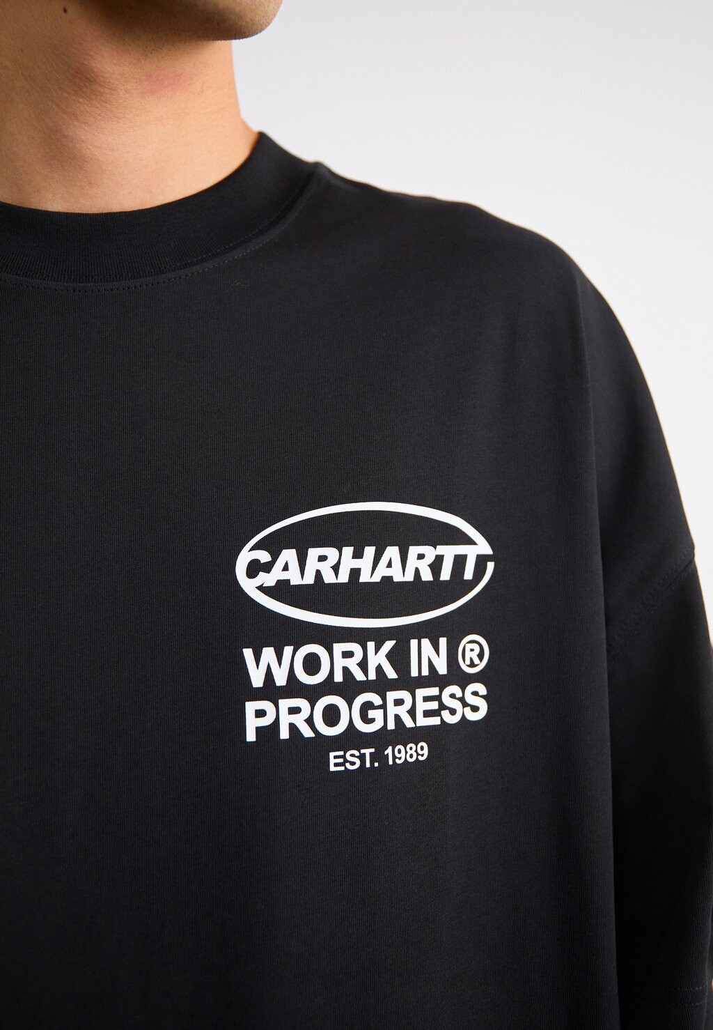 

Футболка с принтом BODY OF WORK Carhartt WIP, черный