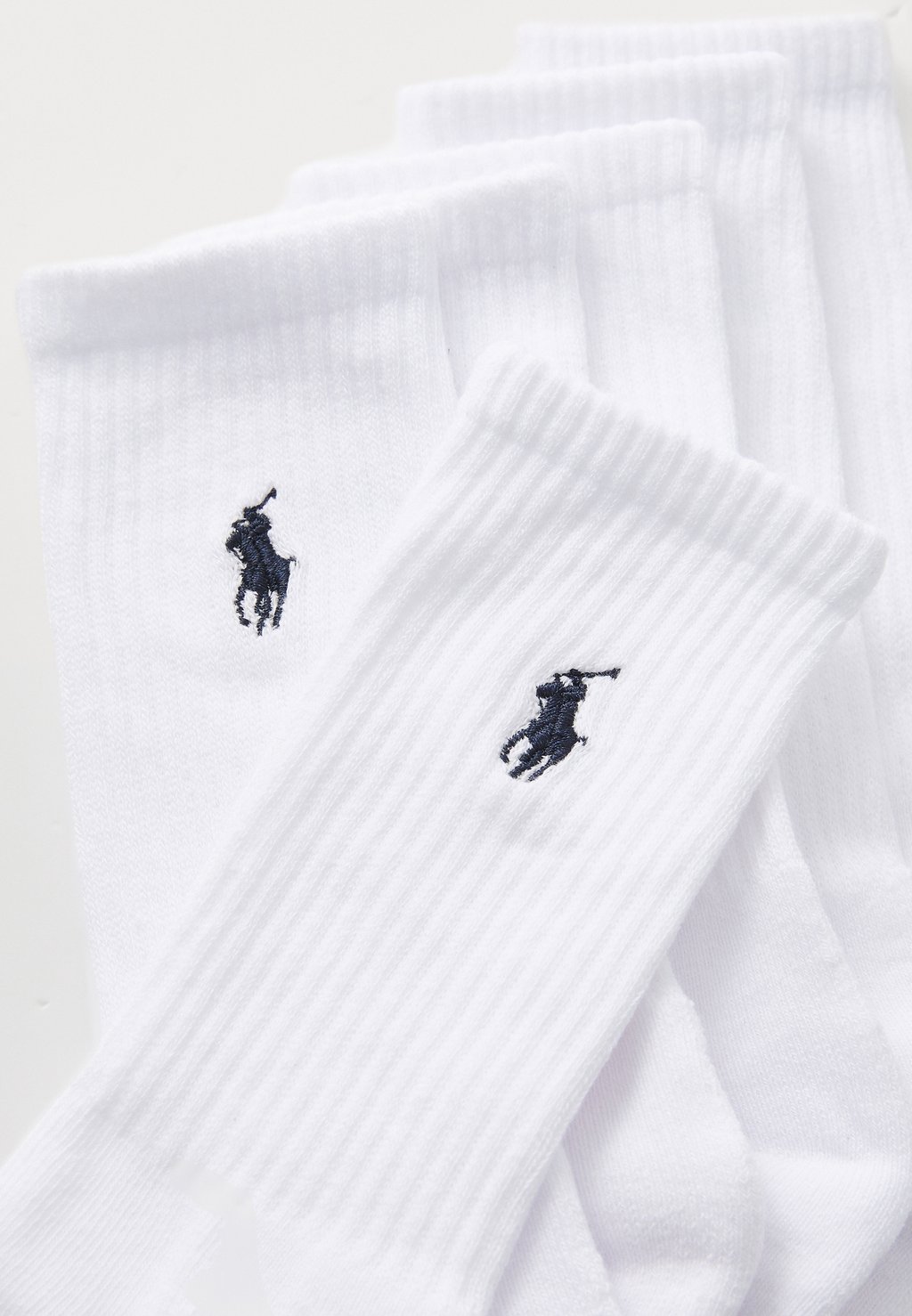 Носки CREW SOCK UNISEX 6 PACK Polo Ralph Lauren, белый — фото 2